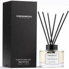 Reed Diffuser Set - Oud & Citrus 5.63 fl oz (160ml) Scented Diffuser with Sticks Luxury Fragrance for Home, Office & Bathroom Shelf Decor.