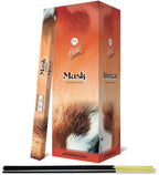 Flute Musk Scented Incense Sticks| 9" Inch Agarbatti Sticks with 40 Mins Burning time | Pleasant Vibrant Musk Fragrance for Relaxation and De-Stressing | 8 Sticks/Pack, 25 Packs/Box, 200 Sticks