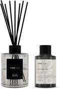 VINEVIDA Reed Diffuser for Home & Bathroom | Long-Lasting Scent Sticks Set | Oil Stick Diffuser | Bathroom Scent - Room Fragrance No. 1206