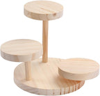 Wood Sunglass Display Racks Shelf Eyeglasses Show Stand Jewelry Holder for 3 Pairs Glasses Showcase