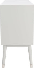 SAFAVIEH Couture Collection - Zack Grey 6-Drawer Wood Dresser with Silver Accents, Modern Storage Chest (DUP1004J)