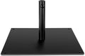 Tangkula 42 LBS Patio Umbrella Base, 25 Inches Heavy Duty Square Market Umbrella Base Stand W/4 Non-Slip Pads, 1.6”/1.9” Adapters, Tightening Knob, Outdoor Umbrella Stand for Patio, Poolside