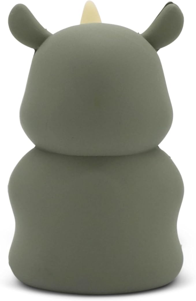 Sweethearts Figurine – Miniature Home Accent, Small Tabletop Ornament for Shelf, Desk, or Living Room Décor – Rhino