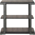 Liberty Furniture Industries Modern View Tiered End Table, Gray