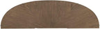 Liberty Furniture Harlow Living Room Sofa Table - Sandstone & Satin Nickel