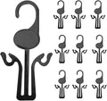 30Pcs Hanging Shoe Hooks 7.1X3.5In Slipper Organizer Rack for Closet Entryway Storage and Drying Multi Functional Shoe Holder for Home