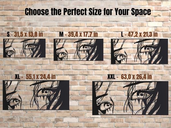 Vailla Wall Art Decor Minimalist Abstract Woman Eyes Wall Decoration Wooden Modern 3D Sculptures Line Drawing Art Decor Female Wall Hanging for Bedroom Kitchen Bathroom Living Room