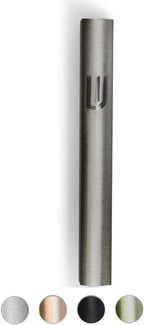 A&S Mezuzot Mezuza Aluminum Waterproof Case Peel & Stick Easy Installation Home Blessing (Titanium, 6inch)