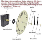 Oldtown Farmhouse Metal & Solid Wood Noiseless Wall Clock (Dark Brown, 30-inch)