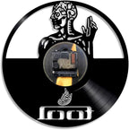 Wall Clock Vinyl Compatible with Tool Band Home Decoration Themed Wall Art Vintage Decoration - Unique Gift Idea for Boys and Girls - Home Wall Decor 30cm Clock Gift