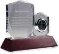 Solid New Beginnings Crystal Inspiration and Desk Clock