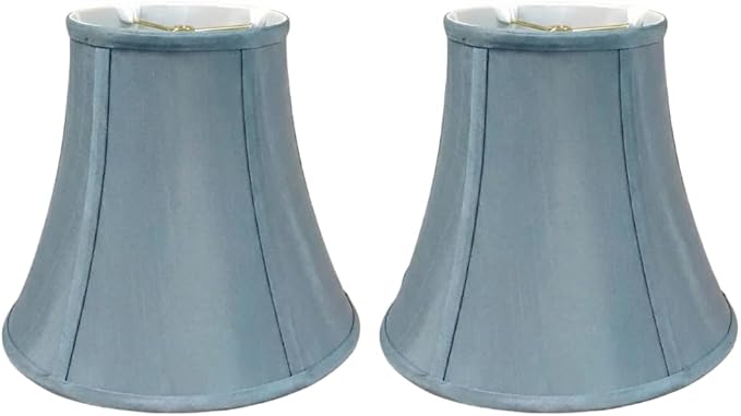 Royal Designs, Inc. BSO-704-14BLU-2 True Bell Basic Lamp Shade, 7 x 14 x 11.5, Blue, 2-Pack