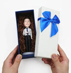 ZhenXinMW Custom Bobblehead – Personalized Funny Doll, Unique Handmade Gift for Birthday, Office, Friends & Family