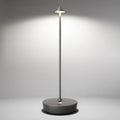 Cordless Table Lamps Rechargeable, 6000mAh Battery Operated LED Desk Lamp Outdoor Waterproof Portable Touch Dimmable Table Light for Patio Restaurant Dining Home Grey
