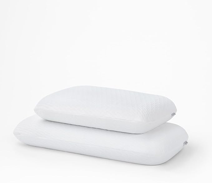 Tuft & Needle Premium Pillow, Standard Size with T&N Adaptive Foam, Sleeps Cooler & More Supportive Than Memory Foam Pillows, CertiPUR-US and Greenguard Gold Certified, 3-Year True Warranty,White