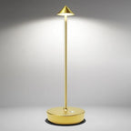 Cordless Table Lamps Rechargeable, 6000mAh Battery Operated LED Desk Lamp Outdoor Waterproof Portable Touch Dimmable Table Night Light for Patio Restaurant Dining Home Brass