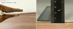 Kilim Rug 4' Square Rug Beige & Black Cotton Dhurrie Oriental Thick 0.19 inches Stone Easy Washable Rug Hand Wash Cotton Carpet Flatweave Rug Indoor Outdoor Rugs for Kitchen, Bedside, Enterway
