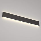 Ralbay LED Modern Bathroom Vanity Light 43.3"/35W Up and Down Matte Black LED Vanity Light for Bathroom Wall Light Fixtures