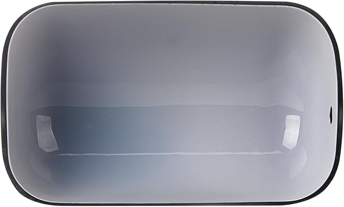 FIRVRE Lamp Shades for Table Lamps, Banker Glass Lamp Shade Replacement, Desk Lamp Black Glass Cover("8.85 IN " L "5.11 IN" W "2.95 IN" H)