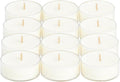 PartyLite Set of 12 Tea Lights Candles, Cedarwood & Vanilla Scent, Aromatherapy Scented Candles Gift Set, Up to 4 to 6 Hours Burn Time