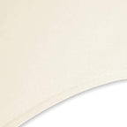 Set of 1/10/50Pcs Hotel Fitted Folding Dining Spandex Stretch Chair Covers - Wedding Reception Banquet Party Restaurant, 17 Colors! (1, Ivory)
