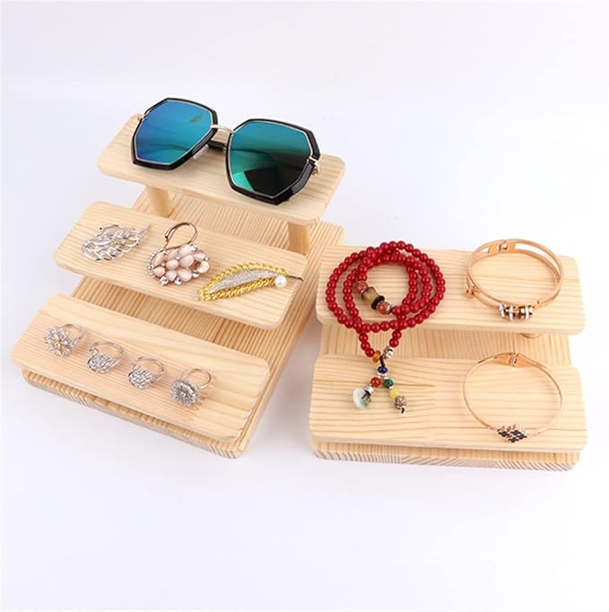 Assembleable Sunglasses Stand Glasses Display Jewelry Holder Bracelet Watches Show Product 2-4 Layers Options