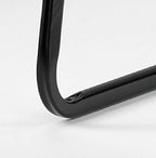 Iron Simple Floor-Standing Magazine Display Rack - Black