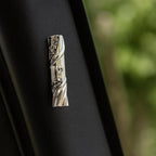 My Daily Styles Metal Nickel Car Mezuzah with Jerusalem Theme Travelers Prayer Scroll Jewish Hoshen Mezuza from Israel 2.5"