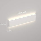 Ralbay 20W Bathroom Light Fixture 24 inch Natural White Light 4000K Vanity Light White Wall Sconce Light for Dressing Room IP44 Waterproof 2600LM