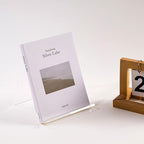 Acrylic Book Stand, Book Display Holder 6 x 8, Clear Acrylic Display Easel Transparent Display Stand Holder Tablet Holder for Album, CD, Magazine, Picture, Plate, Artworks, Phone, Tablet