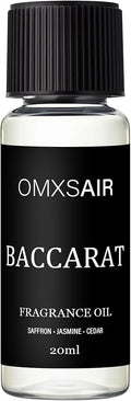 Luxury Hotel Scent Baccarat Oil Diffuser Refill Kit | Long Lasting Essential Oil for Large Room,HVAC & Car Waterless Fragrance Diffusers| Nanotech Formula| Spa Calming Aromatherapy Oil (20ml/0.7FL oz)