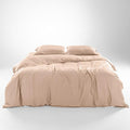 Olive + Crate Tencel Eucalyptus Cooling Duvet Cover Set - Hypoallergenic, Lyocell Tencel Duvet Cover - Temperature Regulating with Hidden Button Closure & Corner Ties - Queen Size [Terracotta Clay]