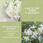 HomeWorx by SLATKIN + CO. Candle- Lily of The Valley, 14 oz. 3-Wick Premium Scented Candle - 20-40 Hours Burn Time