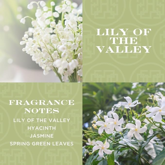 HomeWorx by SLATKIN + CO. Candle- Lily of The Valley, 18 oz. Premium Scented Candle - 30-55 Hours Burn Time
