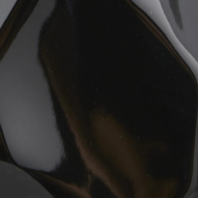 Deco 79 Porcelain Ceramic Heart Decorative Sculpture Dimensional Angled Origami Inspired Home Decor Statue, Accent Figurine 12" x 6" x 11", Black