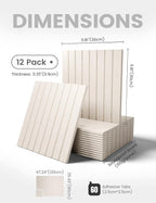 Large Felt Bulletin Board 48" x 36" – Wall Mounted Memo Board for Office & Home