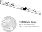 Ralbay 66inch Chrome Bathroom Vanity Lights Stainless Steel Acrylic LED Modern Chrome Bathroom Wall Lighting Fixtures