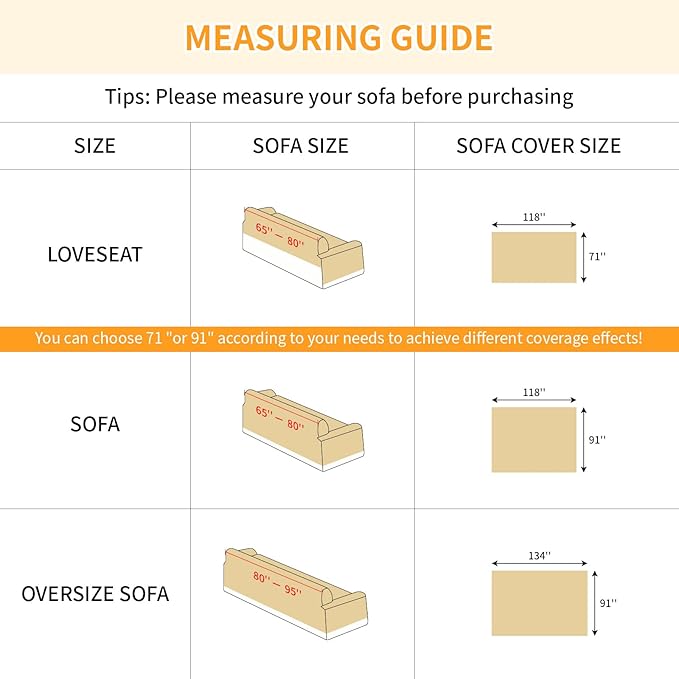 Deep Dream Cat-Scratch Resistant Couch Cover, Waterproof Sofa Cover for 3 Cushion Couch Washable, Pet Friendly Couch Protectors Anti Slip Thickened Sofa Slipcovers for Dogs Pets,91" x 134",Light Grey