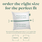 ComfyDown Decorative Throw Pillow Insert, Down and Feather Fill, 100% Cotton Cover, 233 Thread Count - Made in USA (14 X 30)