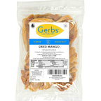 Gerbs Dried Mango Slices Unsweetened 2 lbs. | Dehydrated, Unsulfured, Resealable Bag | Naturally Sweet & Chewy | Top 14 Allergen-Free
