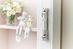 My Daily Styles Mezuzah Case - Metal Silver-Tone Jewish Blessing for Home Old City Design, 6"