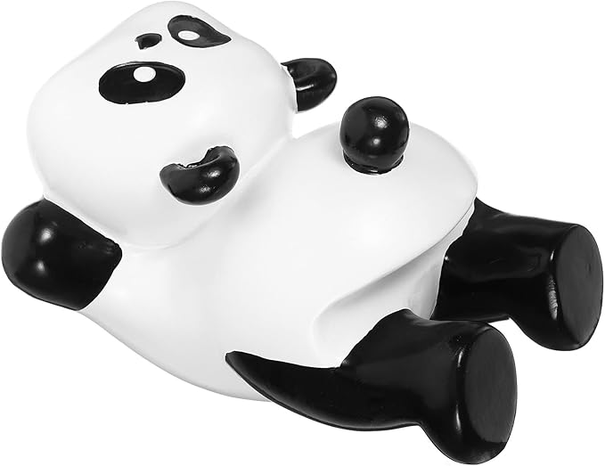 Resin Panda Glasses Holder Stand Lightweight Eyeglass Display for Home Desk Decor Sunglass Organizer for Panda Lovers
