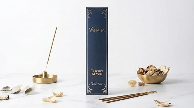 Masala Incense Sticks Essence of You 6 Signature Fragrances | 100% Natural Hand-Rolled Incense for Aromatherapy, Meditation & Relaxation