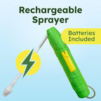 BugMD Pest Blaster Kit - Rechargeable Power Sprayer (Batteries Included), 4-Pack Pest Control Essential Oil Concentrates for Indoor & Outdoor Use - Plant-Powered Ant, Roach, Spider & Insect Killer