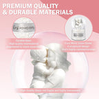Mothers Day Snow Globe, 5.9" Wind Up Music Box for Mothers Day Decorations Birthday Gifts for Mom Mothers Women Adults Kids