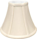 Royal Designs, Inc. BSO-704UT-8BG True Bell Basic Lamp Shade with UNO Fitter, 4 x 8 x 6.5, Beige