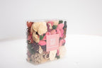 KAV Potpourri Bowl Filler, Spring Pot pourri Dried Flower Vase Fill Mix, Home Decor Scented Dry Petal Popori, Roses and Garden Scents, Natural Flower Home Fragrance 14 oz (Pretty Pink)