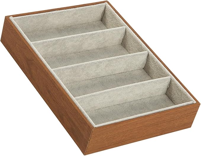 4 Slot Eyeglass Sunglasses Organiser Case Jewelry Watches Sunglass Show Tray Glasses Storage Rack