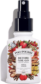 Poo-Pourri Before You Go Toilet Spray Apple Cider, 2 Ounce Bottles 2 Pack
