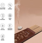 Folkulture Coffee Incense Sticks with Holder (100 Sticks)| Premium Coffee Incents Stick for Focus, Energy, Relaxation Gifts for Women | No Charcoal,Organic,Non Toxic, 45 Mins, Long Burning Insence